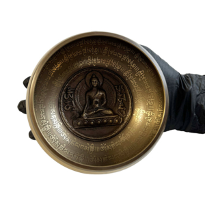 Співаюча чаша з Тибету Просвітлення Будди, розмір 12×6 см